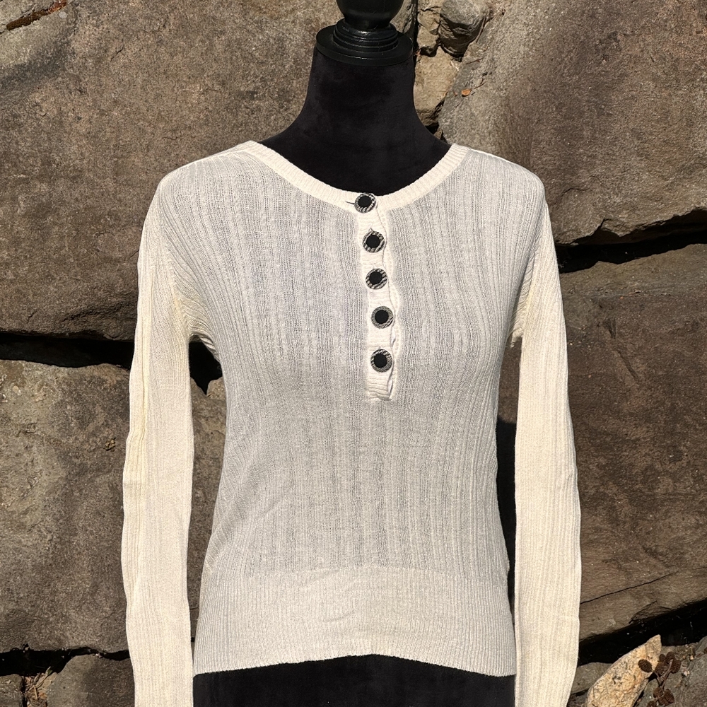 Dolce & Gabbana white long sleeve top Shirt